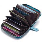 2015 New Knitting Pattern Small Men&Women's 100% Genuine Leather Zipper Wallet Expandable Credit Card ID Holder Coin Bag,CL-2149