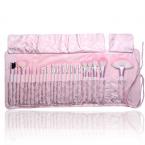 24 pcs Soft Synthetic Hair make up tools kit Cosmetic Beauty Makeup Brush Sets with Leather Case