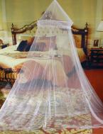 1pcs Round Elegant Lace Dome Mosquito Net Insect Bed Netting Curtain Canopy