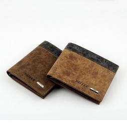 Hot 2015 New Designer brand leather Men wallets Short Purse Fashion classic Frosted pattern Coin Purse Card Holder 
