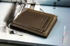 Special promotion  Mens genuine Leather Wallet Pockets Card Clutch Cente Bifold Purse With a gift box wholesale