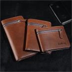 2014 New arrivals Long Design Genuine leather men wallet European and American style brand wallet purse card holder ZX024