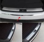 ACCESSORIES FIT FOR 2010-2015 HYUNDAI TUCSON IX35 REAR BUMPER PROTECTOR STEP PANEL BOOT COVER SILL PLATE TRUNK TRIM