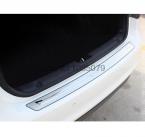ACCESSORIES FIT FOR 2011 2012 KIA Rio K2 4dr REAR BUMPER PROTECTOR STEP PANEL BOOT COVER SILL PLATE TRUNK TRIM