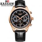 KASSAW man fully automatic mechanical watch multi-functional waterproof leather fashion luxury brand original watches
