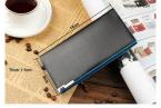 Hot selling casual men wallet long purse high quality