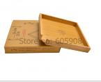 23cm*23cm*3cm Natural Bamboo Wood SquareTrays For Tea Trays Tea Set