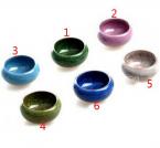 6 Different  Colors Assorted Ice-Crackle Porcelain Tea Cups Set With Safe Package Ceramic Tea Cups