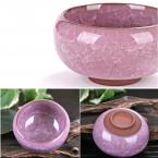 1Pc Light Pink Ice-Crackle Porcelain Tea Cups Set With Safe Package Ceramic Tea Cups