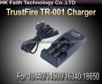 TrustFire TR-001 Multi-Purpose Lithium Battery EU/US Charger For 10430,10440,14500,16340,17670,18500,18650 Lithium Battery
