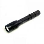 Zoomable Flashlight 5 Mode 1600 Lumens CREE XM-L T6 LED Flashlight 18650 Battery Zoomable Flashlight Adjustable Torch