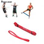  set of 2 red short crossfit resistance band and CrossFit interesting physics circle resistance band kylin sport