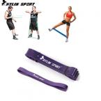 Set of 2 short crossfit purple resistance band and CrossFit interesting physics circle resistance band  sport kylin
