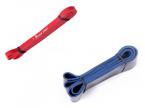 Red and blue  combination  latex Strength Resistance Bands Loop Fitness Crossfit Power Lifting Pull Up Strengthen Muscles