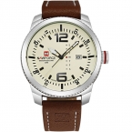 2016 люксовый бренд NAVIFORCE календарная дата кварцевые часы мужчины свободного покроя военные спортивные часы кожа наручные часы мужской Relogio Masculino