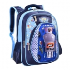 День защиты детей подарок 3D автомобилей дети школьные сумки высокого качества Мультфильм рюкзак большой емкости Путешествия Рюкзак для унисекс