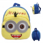 Детский плюшевый мини рюкзак мини  с героями мультфильмов для мальчиков и девочек