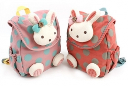 Животное дизайн дети мальчики девочки 3D милый кролик школа мешок анти-потерянный рюкзак дети детский сад мешок младенцы комикс