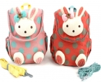 Животное дизайн дети мальчики девочки 3D милый кролик школа мешок анти-потерянный рюкзак дети детский сад мешок младенцы комикс