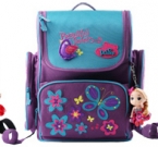 Delune дети мультфильм рюкзаки, школьные рюкзак дети ортопедические школьные принадлежности школьные сумки для девочек детский рюкзак девушки