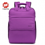  фиолетовый и черный опрятный среднего студент школы рюкзак мальчики и девочки книги мешок для студента колледжа TIGERNU марка нейлоновый рюкзак