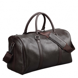Baigio мужчины дорожная сумка из натуральной кожи большой емкости багажа водонепроницаемый выходные вещевой мешок