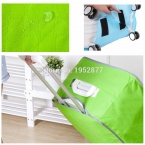 5 Sizes Travel Suitcase Cover Waterproof Dustproof Luggage Trolley Case Protective Cover Green/Blue/Gray/Orange Creative Pattern
