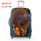 Путешествия багаж чемодан защитный чехол, Стрейч, Сделанный для 20,24, 28 дюймов чехол, Относятся к 18 до 32 дюймов чехол, Дорожные принадлежности