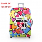 Путешествия багаж чемодан защитный чехол, Стрейч, Сделанный для 20,24, 28 дюймов, Применить к 18 - 30 дюймов чехол