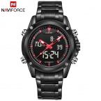 Топ мужчины часы люксовый бренд мужские кварцевые час аналоговые цифровой из светодиодов спортивные часы мужчины военный наручные часы Relogio Masculino