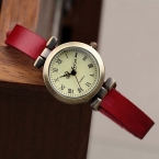 Новая мода горячие продажа кожаные женские часы ROMA старинные часы женщины одеваются часы