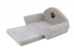 Мода кровать собаки Pet мягкая подушка питомник милый лапа дизайн Pet диван серого цвета щенок складная кровать для домашних животных хлопка