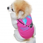 Летняя одежда для собак рубашка одежда дешевые Новая Мода Маленькая Собака Рукавов Камеры Печати Собак Pet Футболки Жилет 10IT