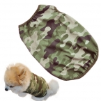 Армия камуфляж Pet футболка летние одежды собаки для маленьких собак одежды жилет дешевые жиле залить цзянь качество первых