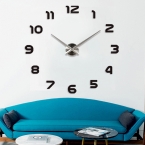  новый часы часы настенные часы horloge 3d diy акриловое зеркало Наклейки Украшения Дома Гостиная Кварцевые Иглы бесплатная доставка