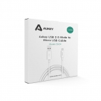 Aukey 6.6ft/2 м Кабель Micro Usb Универсальный Быстрая Зарядка Кабель зарядка Адаптер для Samsung galaxy S6 S5 Sony HTC Смартфонов и т. д.