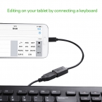 Ugreen Micro USB OTG Кабель-Адаптер 90 градусов для HTC LG Sony Xiaomi Meizu Nokia N810 Nexus 7 Android мобильного телефона Таблетки MP3