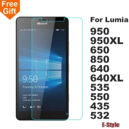 0.26 мм Экран Из Закаленного Стекла Для Microsoft Lumia Nokia Lumia 640 640XL 950 950XL 850 650 550 535 532 435 Премиум Протектор Фильм