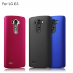 Для LG G3 чехол ультра тонкий матовый матовый твердый переплет пк щит кожи протектор мобильный телефон чехол для LG G3 D855 D850 D851