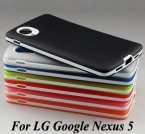 Ультра-Тонкий Мягкий Прозрачный ТПУ Резиновый Бампер Чехол Для LG Nexus 5 телефон задняя крышка capa для Google Nexus 5 D821 D820 P2506
