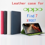 Высокое качество низ новый оригинальный OPPO Find7 X9007 кожаный чехол откидная крышка для OPPO найти 7 X 9007 чехол телефон покрытия в наличии