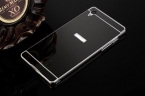 Роскошный Алюминиевый покрытие Зеркало чехол для Sony Xperia Z Z1 Z2 Z4 Z5 Z3 Z5 компактный премиум M4 аква M5 C5 Металлический Каркас ПК Задняя Крышка