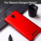 Красочные Нефть покрытием Резиновые Матовый Футляр Чехол для Xiaomi Hongmi Примечание 2 Redmi Note 2 Тонкий Матовый Матовый Задняя Крышка Пластиковый Корпус XJQ