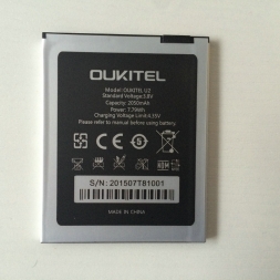 На складе в Исходном OUKITEL U2 Батареи ДЛЯ OUKITEL U2 Quad Core 5.0 Дюймов Android 5.1 мобильный телефон