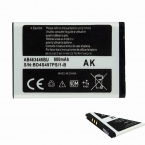 Новая батарея AB463446BU для samsung sgh-e251, Sgh-e258, Sgh-e350, Sgh-e428, Sgh-e500, Sgh-e900, Sgh-e908, Sgh-m620 бесплатная доставка