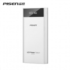 Pisen 18650 зарядное устройство 20000 мАч жк-цифровой внешняя батарея портативное зарядное устройство с двумя USB Powerbank для iPhone 6 Samsung планшет