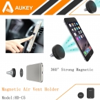 Aukey 360 град. универсальный автомобильный держатель магнитный вентиляционное отверстие смартфона док держатель мобильного телефона, Держатель сотового телефона стоит