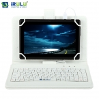 IRULU eXpro X1 7 "Tablet PC Allwinner A33 ПРИЛОЖЕНИЙ Google Play Android 4.4 Quad Core 8 ГБ WI-FI 1024*600 HD С Бесплатным клавиатура  ГОРЯЧИЙ