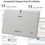 10 дюймов оригинал 3 г телефонный звонок андроид четырехъядерных процессоров андроид 4.4 сертификация CE планшет WiFi GPS fm-bluetooth 2 г   16 г таблетки пк