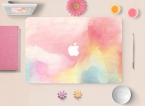Этикеты винила Стикера Кожи Для Apple Macbook 11 "12" 13 "15", Полное Покрытие Наклейки Кожи (розовый акварель)